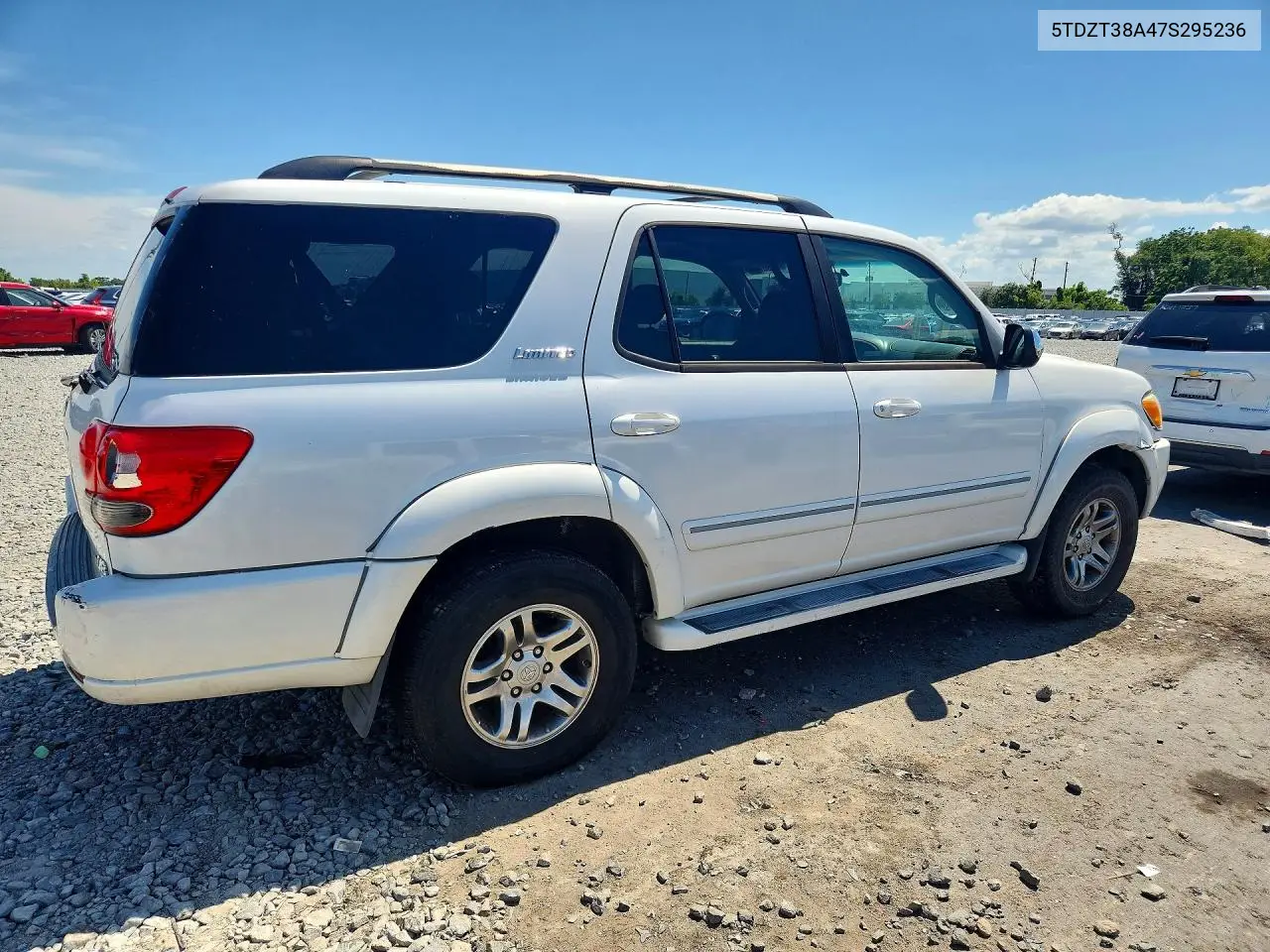 2007 Toyota Sequoia Limited VIN: 5TDZT38A47S295236 Lot: 59907146