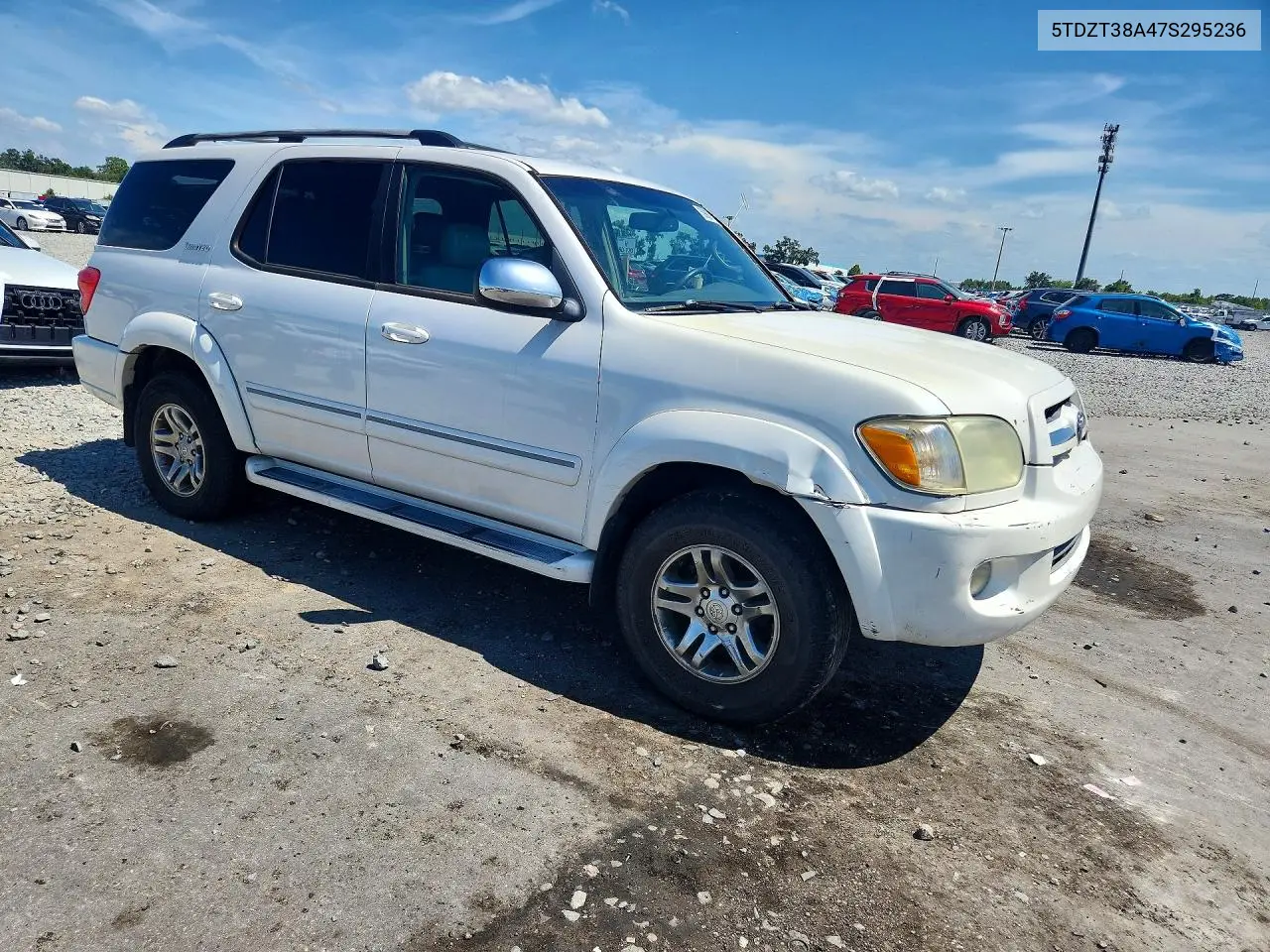 2007 Toyota Sequoia Limited VIN: 5TDZT38A47S295236 Lot: 59907146