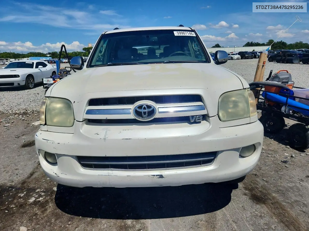 2007 Toyota Sequoia Limited VIN: 5TDZT38A47S295236 Lot: 59907146