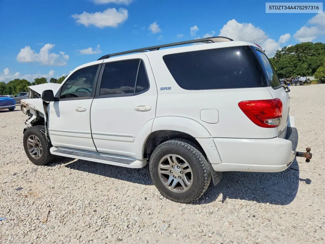 2007 Toyota Sequoia Sr5 VIN: 5TDZT34A47S297316 Lot: 60191016