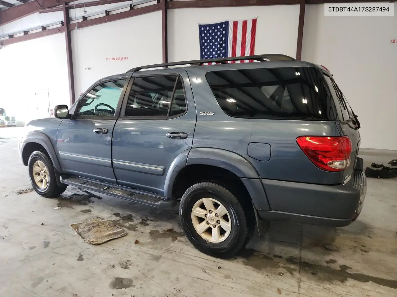 2007 Toyota Sequoia Sr5 VIN: 5TDBT44A17S287494 Lot: 61937396