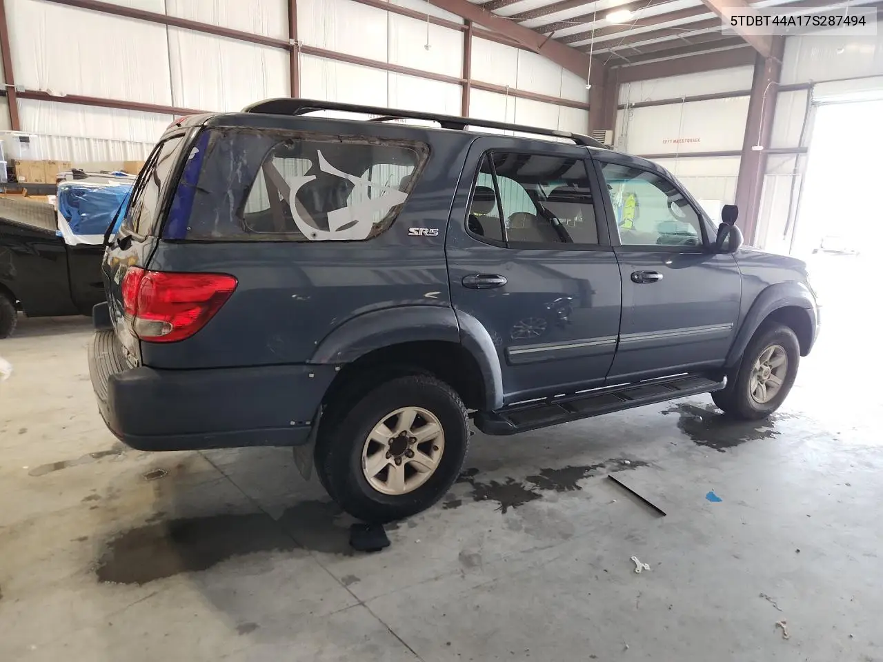 2007 Toyota Sequoia Sr5 VIN: 5TDBT44A17S287494 Lot: 61937396
