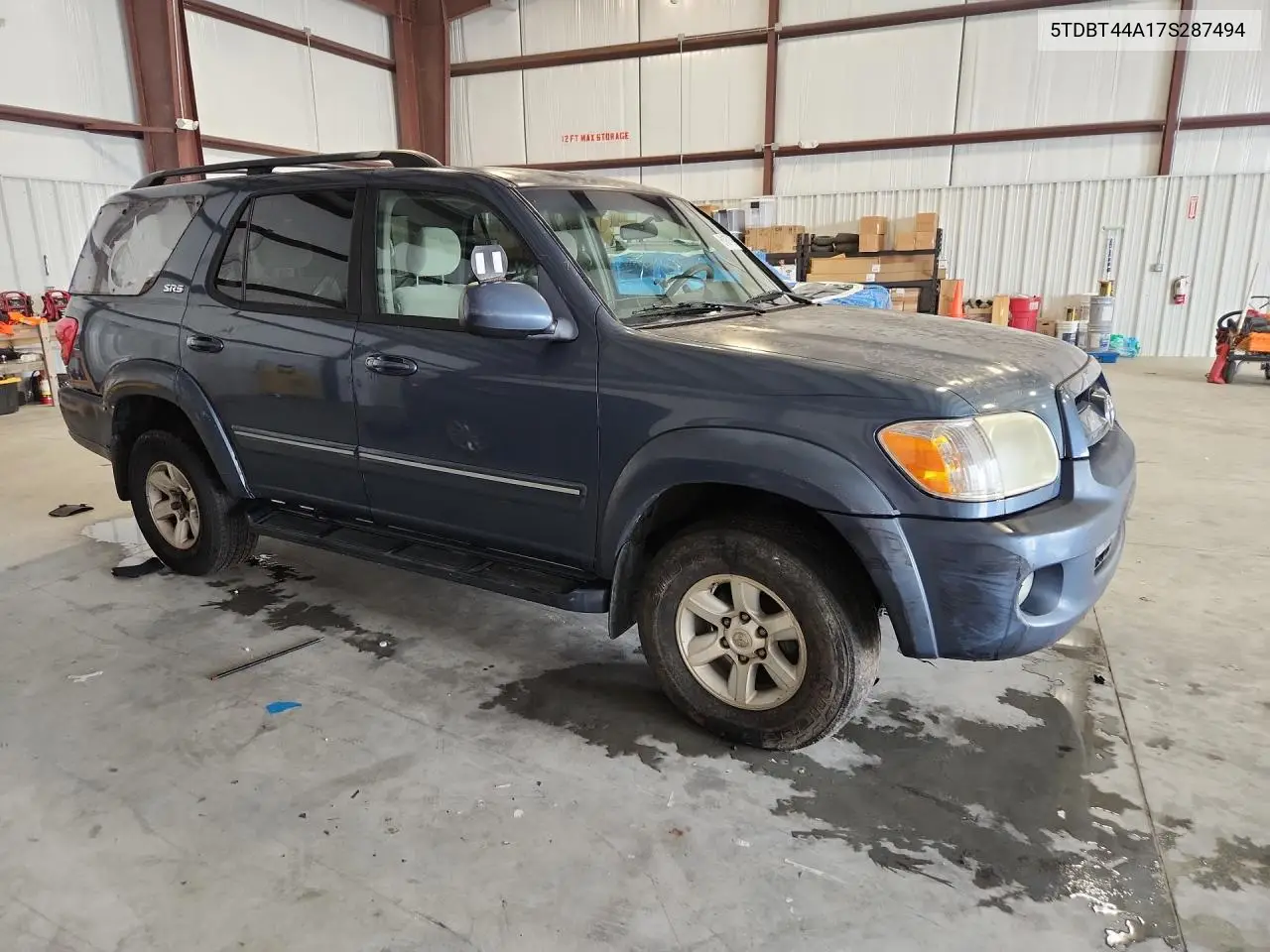 2007 Toyota Sequoia Sr5 VIN: 5TDBT44A17S287494 Lot: 61937396