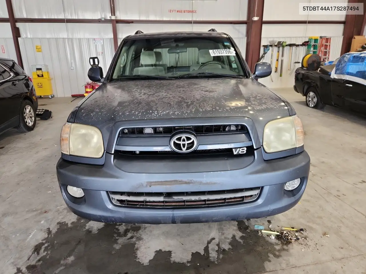 2007 Toyota Sequoia Sr5 VIN: 5TDBT44A17S287494 Lot: 61937396