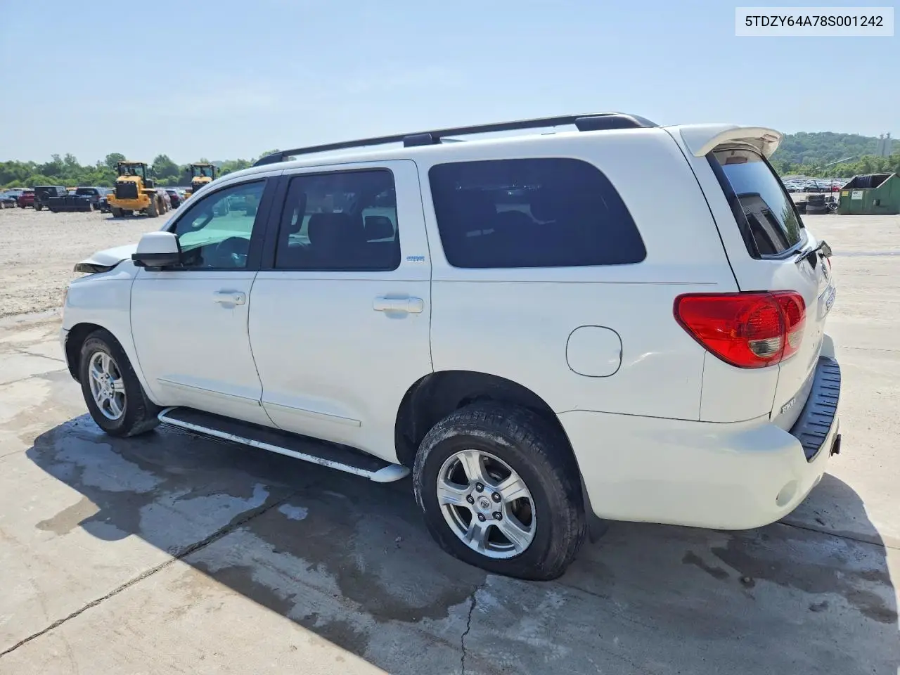 2008 Toyota Sequoia Sr5 VIN: 5TDZY64A78S001242 Lot: 58116136