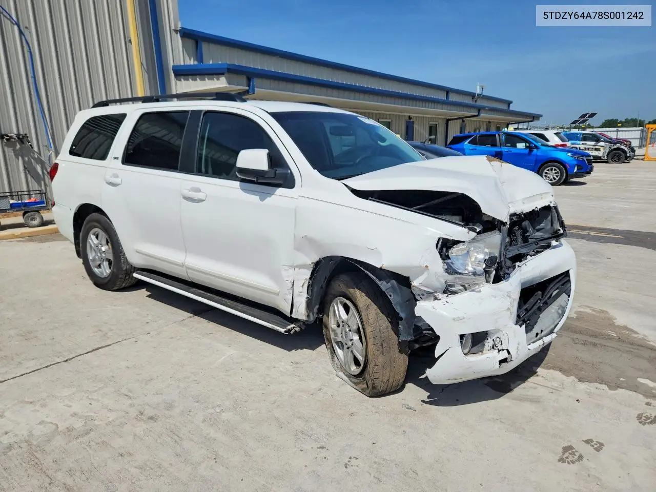 2008 Toyota Sequoia Sr5 VIN: 5TDZY64A78S001242 Lot: 58116136