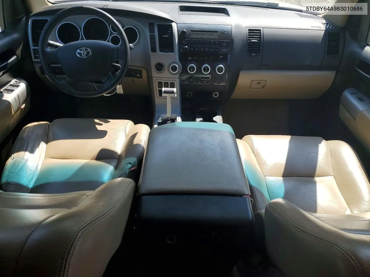 2008 Toyota Sequoia Sr5 VIN: 5TDBY64A98S010686 Lot: 59128956