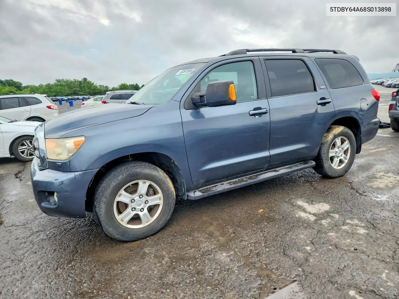 2008 Toyota Sequoia Sr5 VIN: 5TDBY64A68S013898 Lot: 60507696