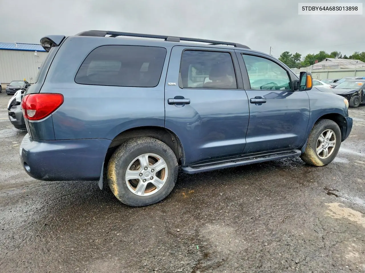 2008 Toyota Sequoia Sr5 VIN: 5TDBY64A68S013898 Lot: 60507696