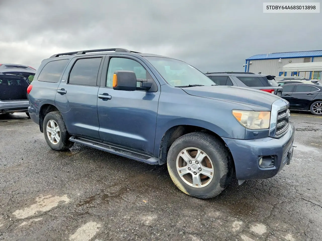 2008 Toyota Sequoia Sr5 VIN: 5TDBY64A68S013898 Lot: 60507696
