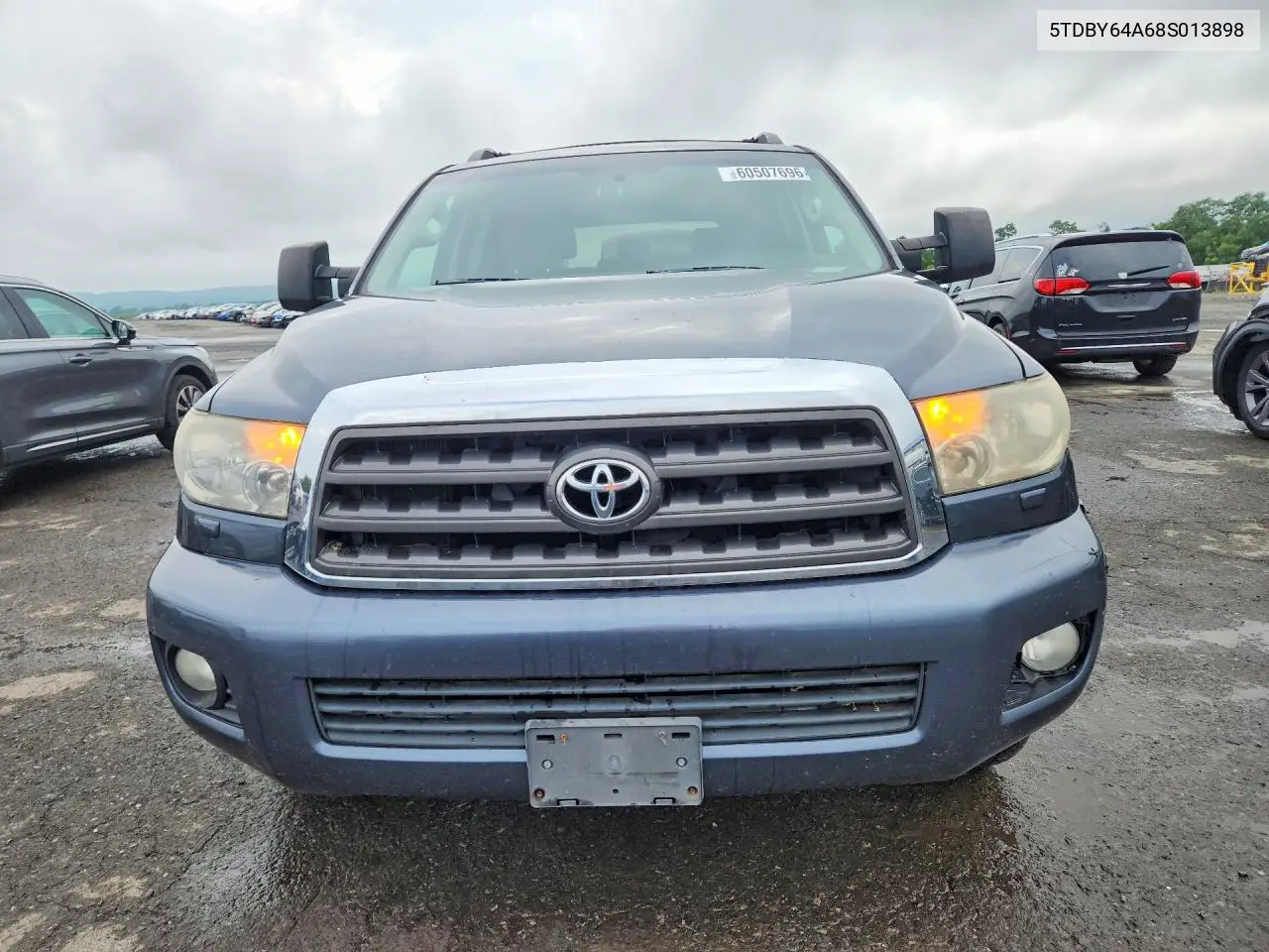 2008 Toyota Sequoia Sr5 VIN: 5TDBY64A68S013898 Lot: 60507696