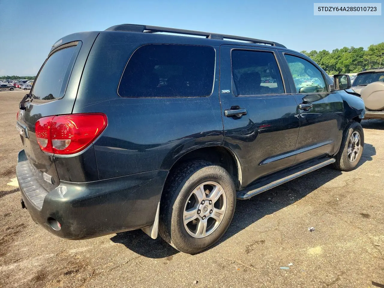 2008 Toyota Sequoia Sr5 VIN: 5TDZY64A28S010723 Lot: 85628095