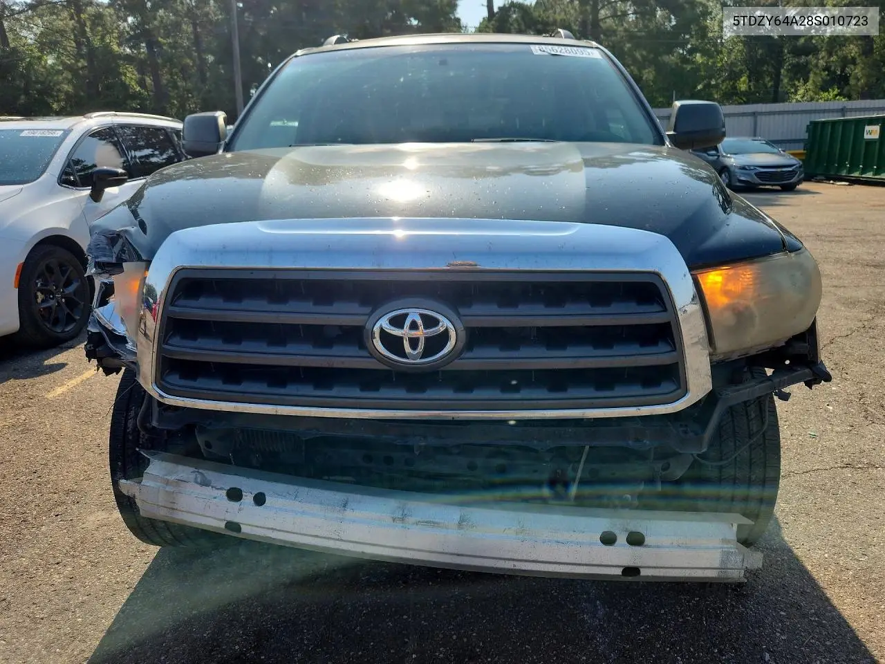 2008 Toyota Sequoia Sr5 VIN: 5TDZY64A28S010723 Lot: 85628095