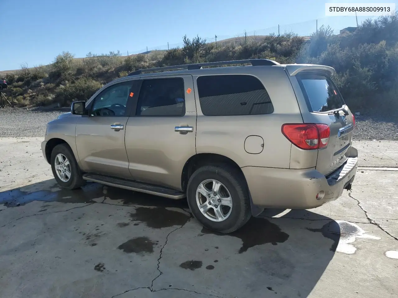 5TDBY68A88S009913 2008 Toyota Sequoia Limited