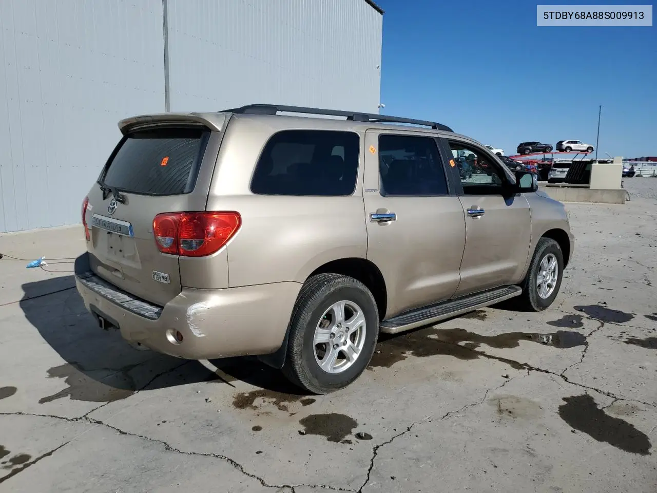 5TDBY68A88S009913 2008 Toyota Sequoia Limited