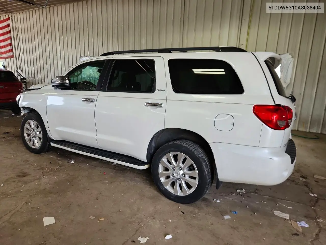 2010 Toyota Sequoia Platinum VIN: 5TDDW5G10AS038404 Lot: 56603886