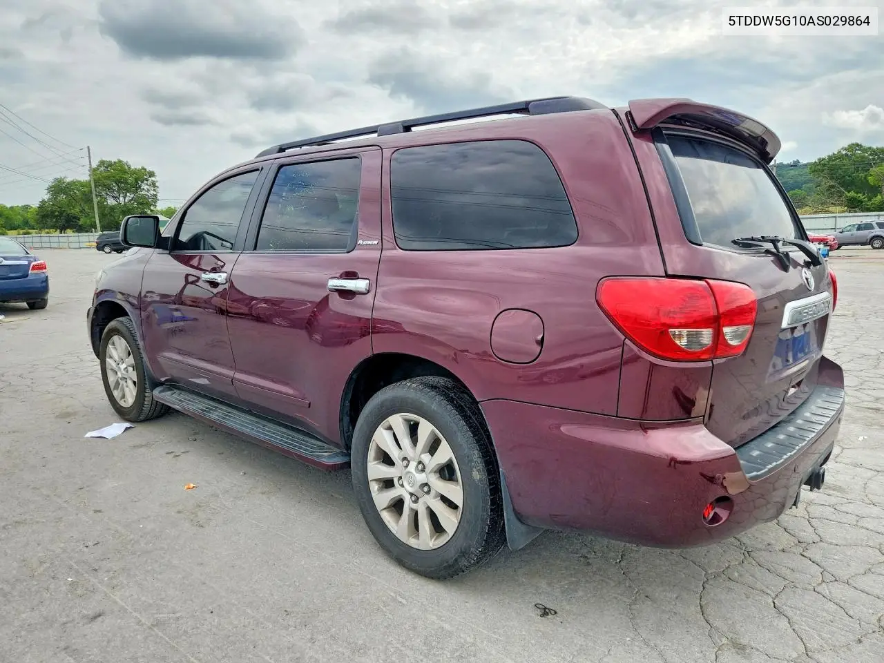 2010 Toyota Sequoia Platinum VIN: 5TDDW5G10AS029864 Lot: 59301466
