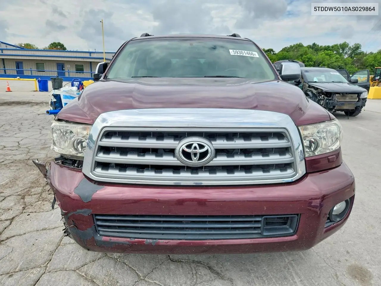 2010 Toyota Sequoia Platinum VIN: 5TDDW5G10AS029864 Lot: 59301466