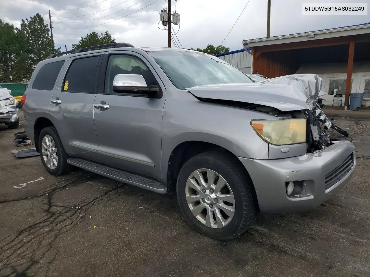 2010 Toyota Sequoia Platinum VIN: 5TDDW5G16AS032249 Lot: 60611916
