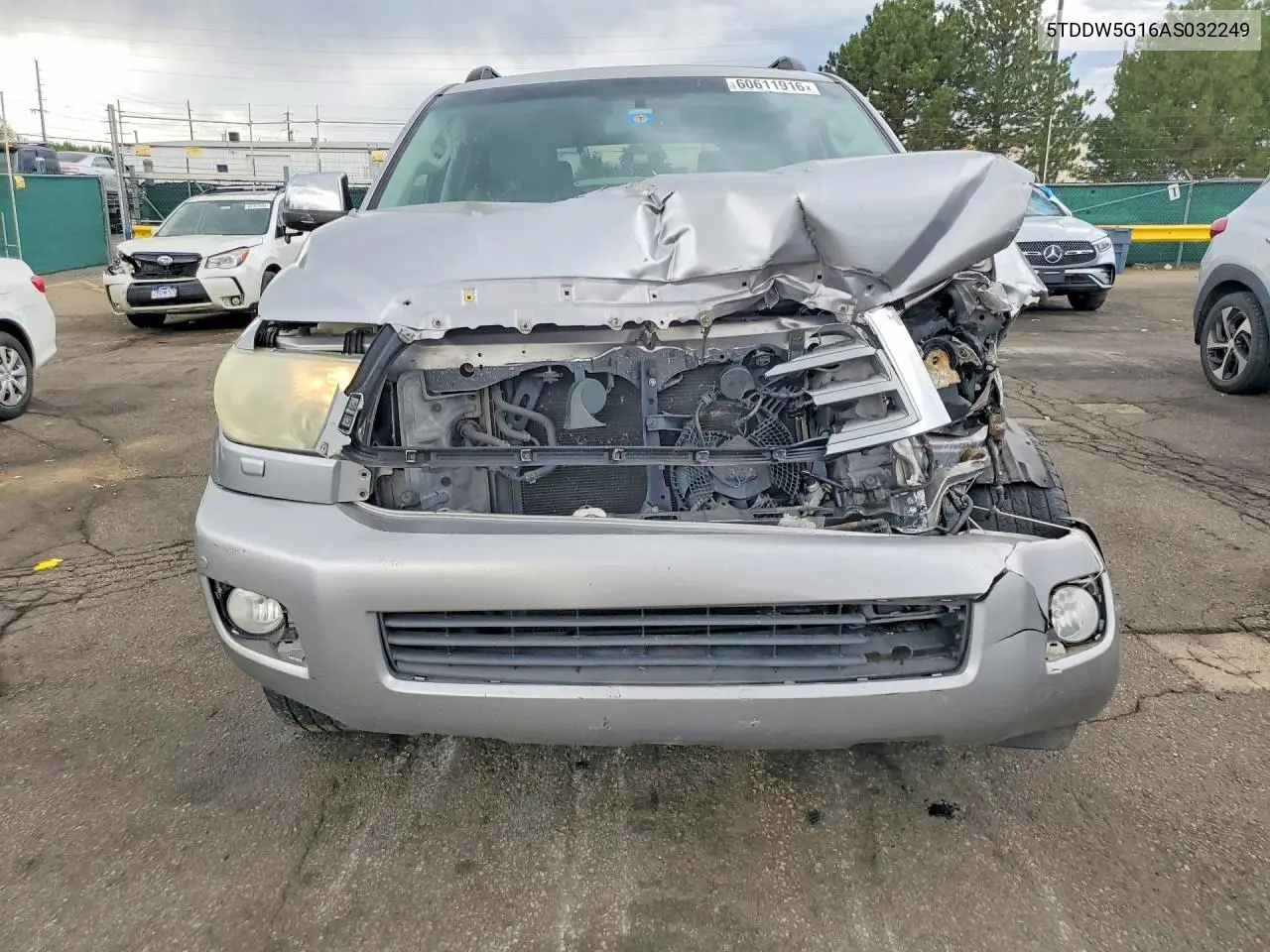 2010 Toyota Sequoia Platinum VIN: 5TDDW5G16AS032249 Lot: 60611916