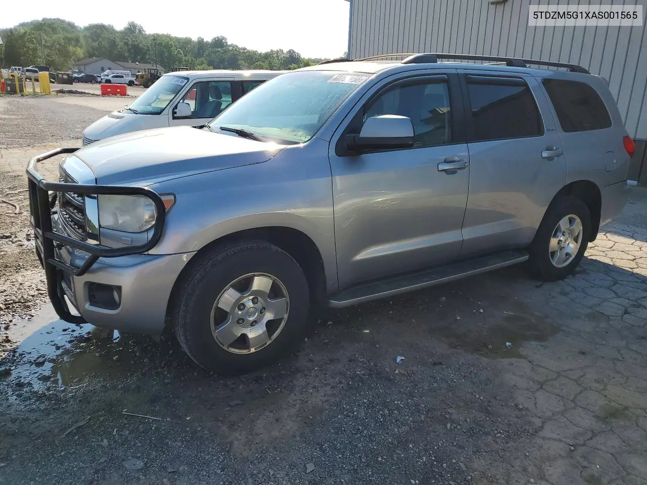 2010 Toyota Sequoia Sr5 VIN: 5TDZM5G1XAS001565 Lot: 60798156