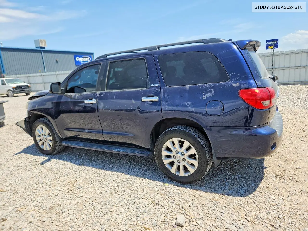 2010 Toyota Sequoia Platinum VIN: 5TDDY5G18AS024518 Lot: 62166606