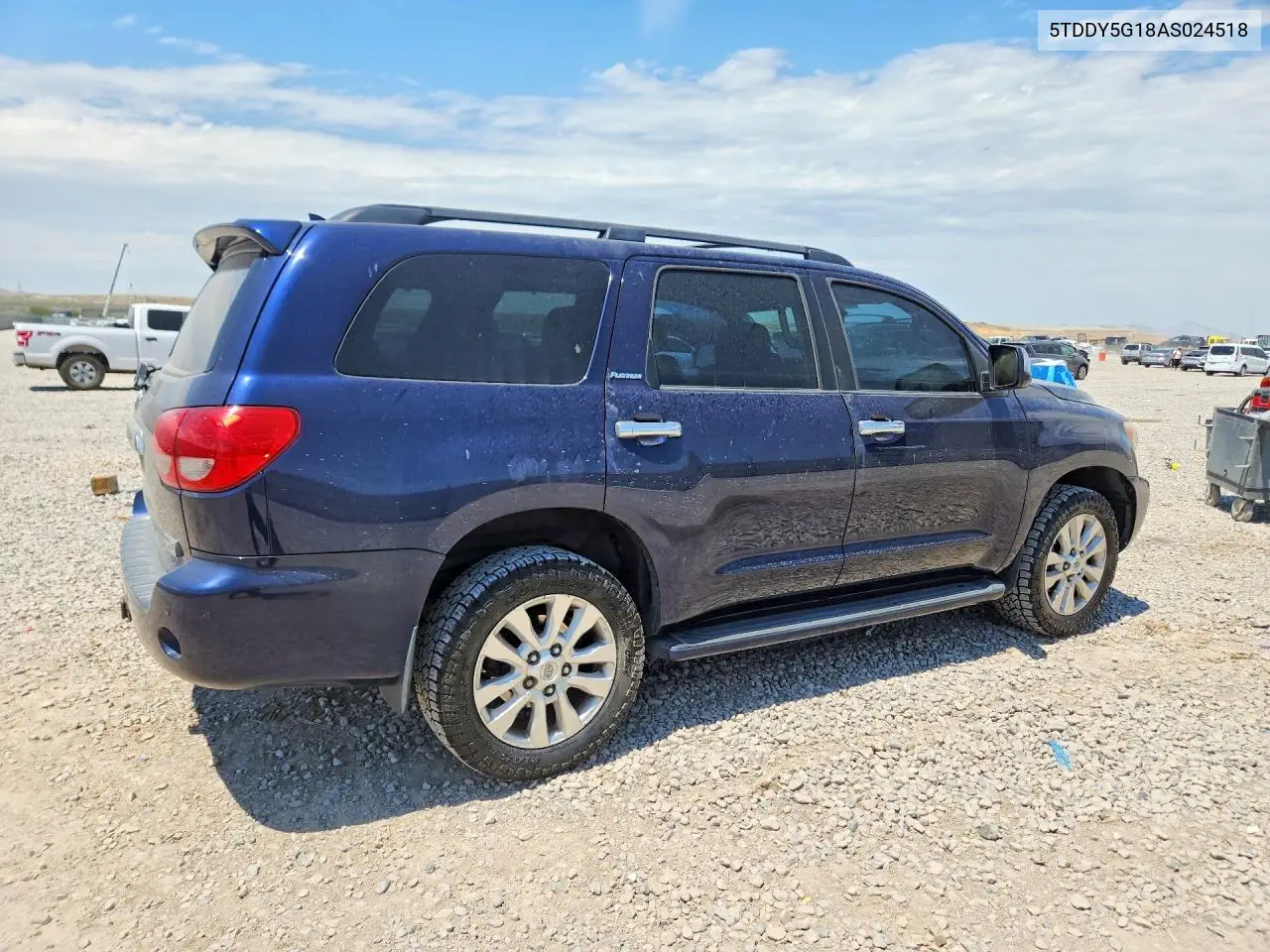 2010 Toyota Sequoia Platinum VIN: 5TDDY5G18AS024518 Lot: 62166606