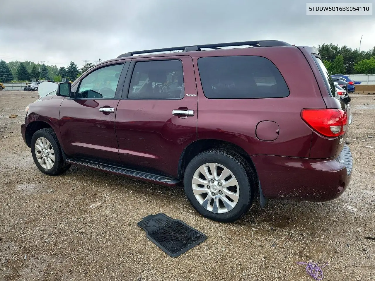 2011 Toyota Sequoia Platinum VIN: 5TDDW5G16BS054110 Lot: 56272096