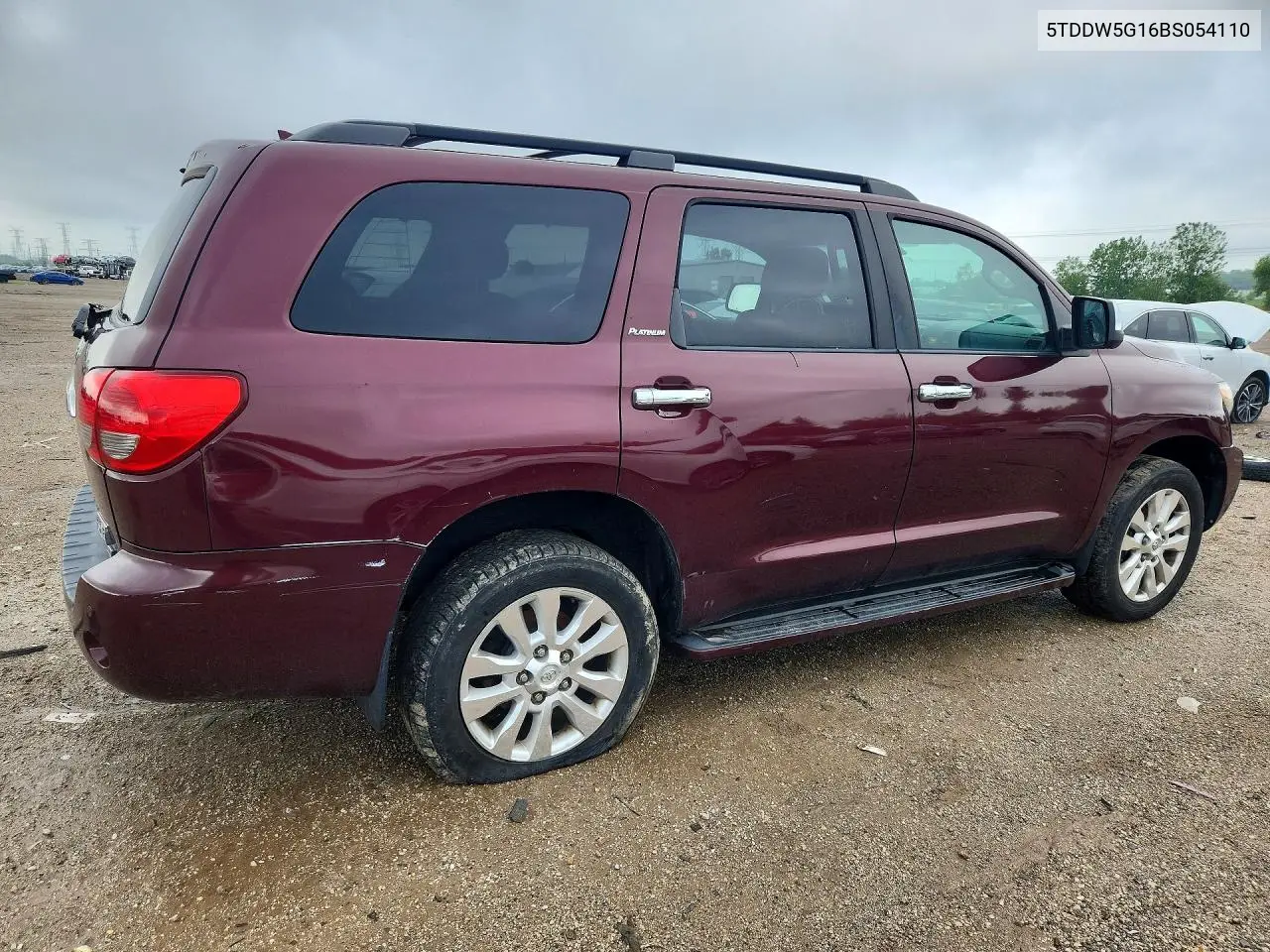 2011 Toyota Sequoia Platinum VIN: 5TDDW5G16BS054110 Lot: 56272096