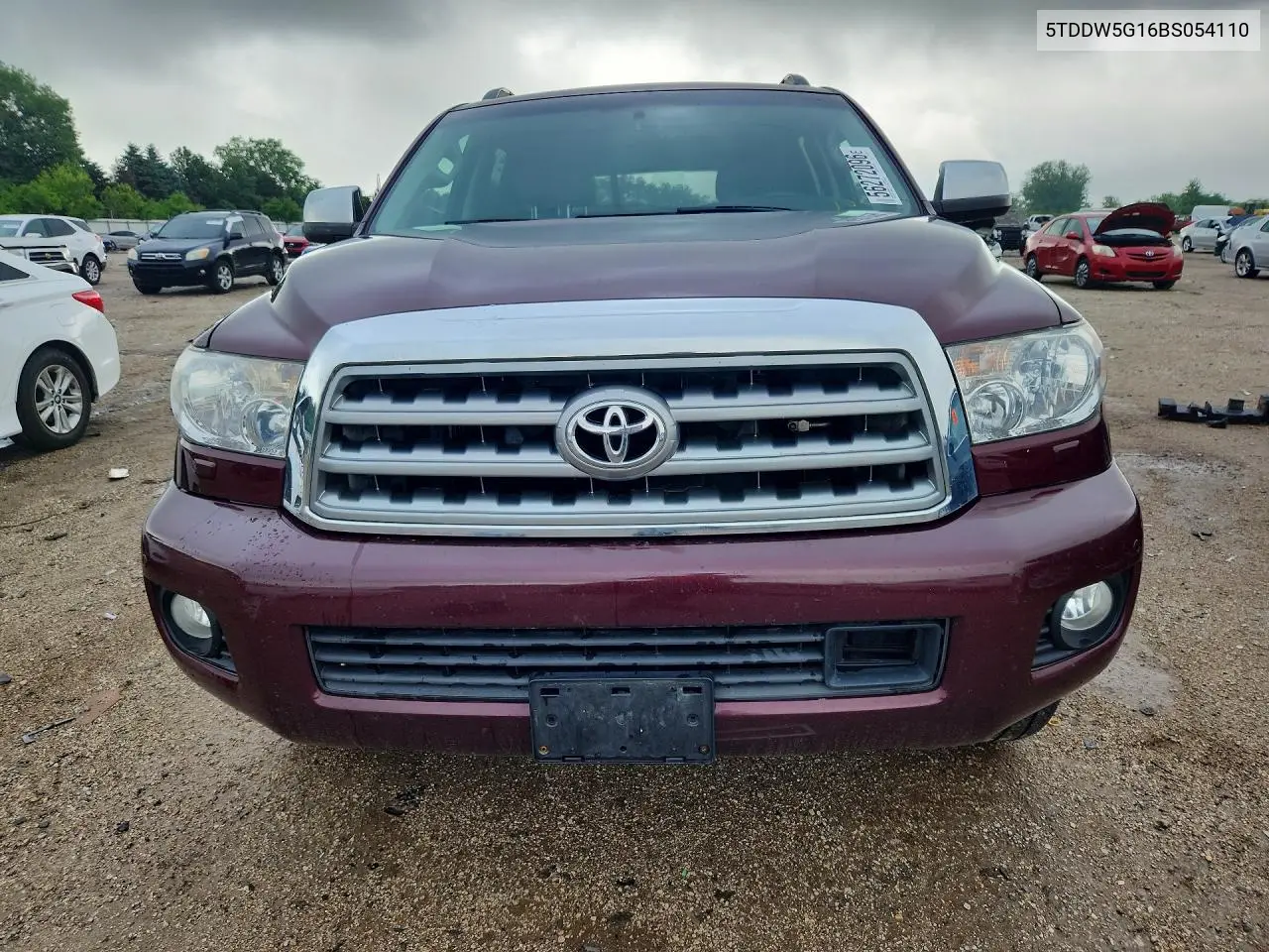 2011 Toyota Sequoia Platinum VIN: 5TDDW5G16BS054110 Lot: 56272096