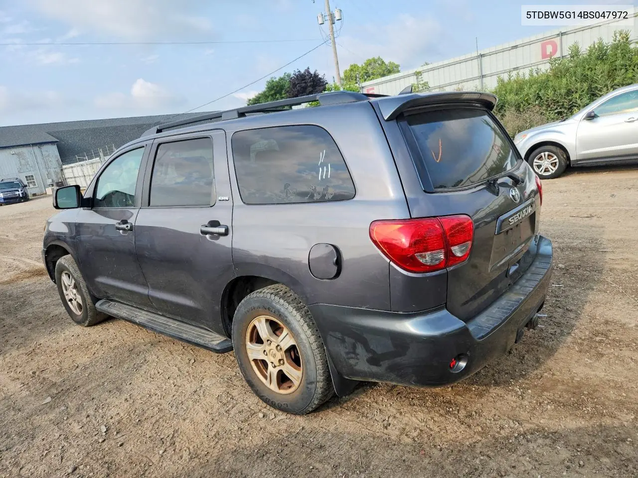 2011 Toyota Sequoia Sr5 VIN: 5TDBW5G14BS047972 Lot: 61660636