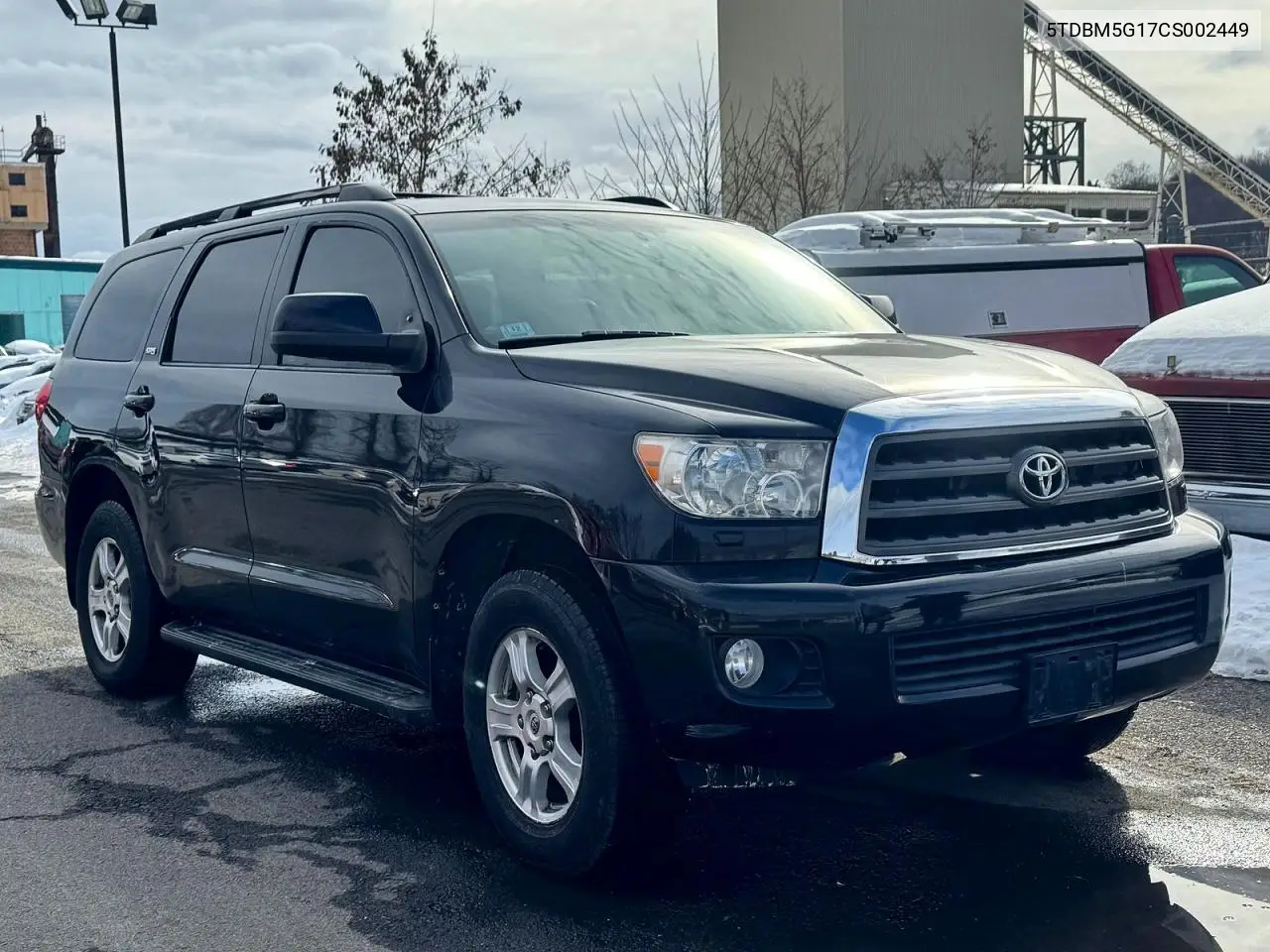 2012 Toyota Sequoia Sr5 VIN: 5TDBM5G17CS002449 Lot: 53979236