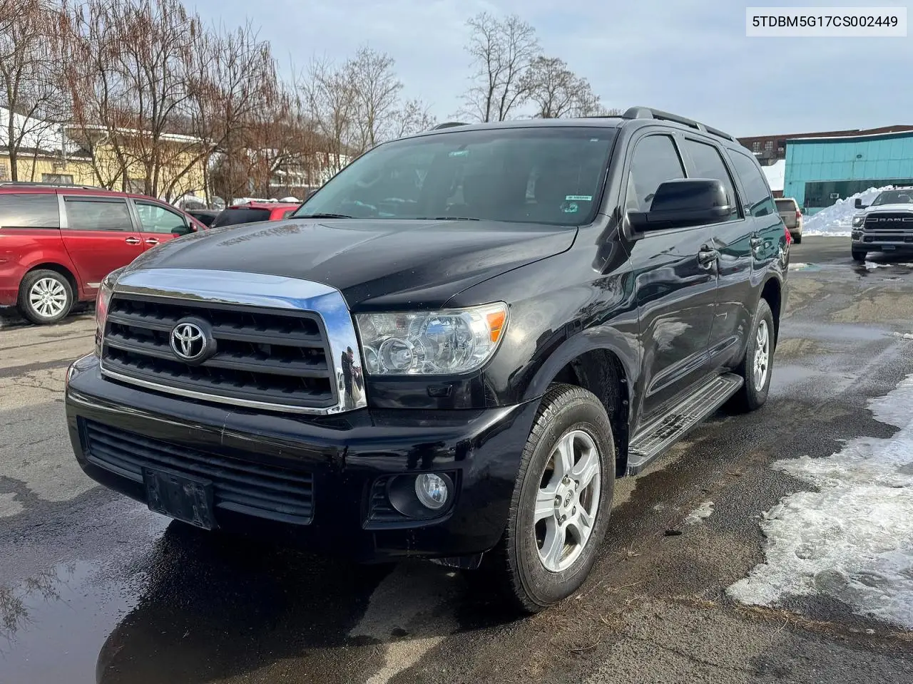 2012 Toyota Sequoia Sr5 VIN: 5TDBM5G17CS002449 Lot: 53979236