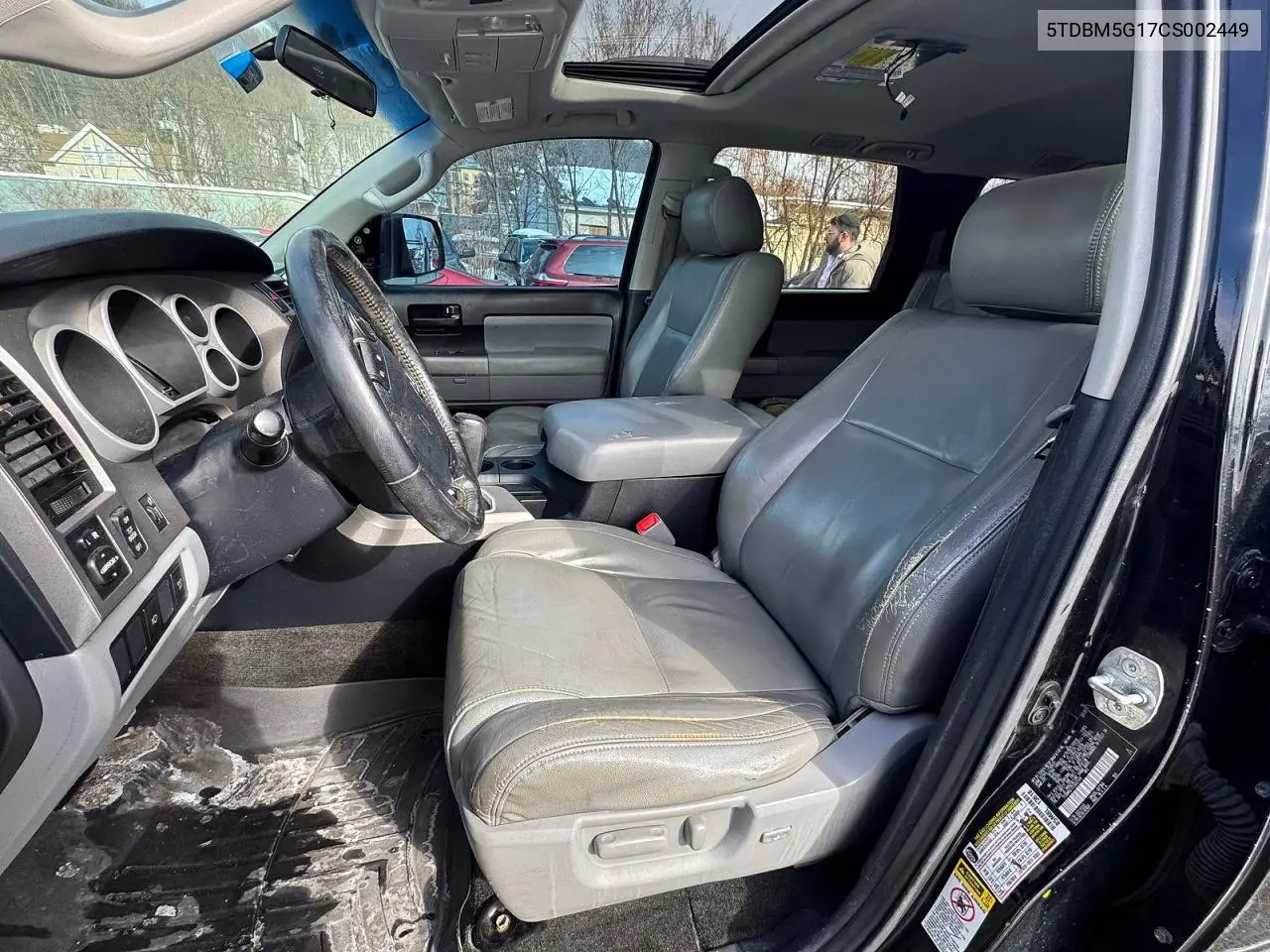 2012 Toyota Sequoia Sr5 VIN: 5TDBM5G17CS002449 Lot: 53979236