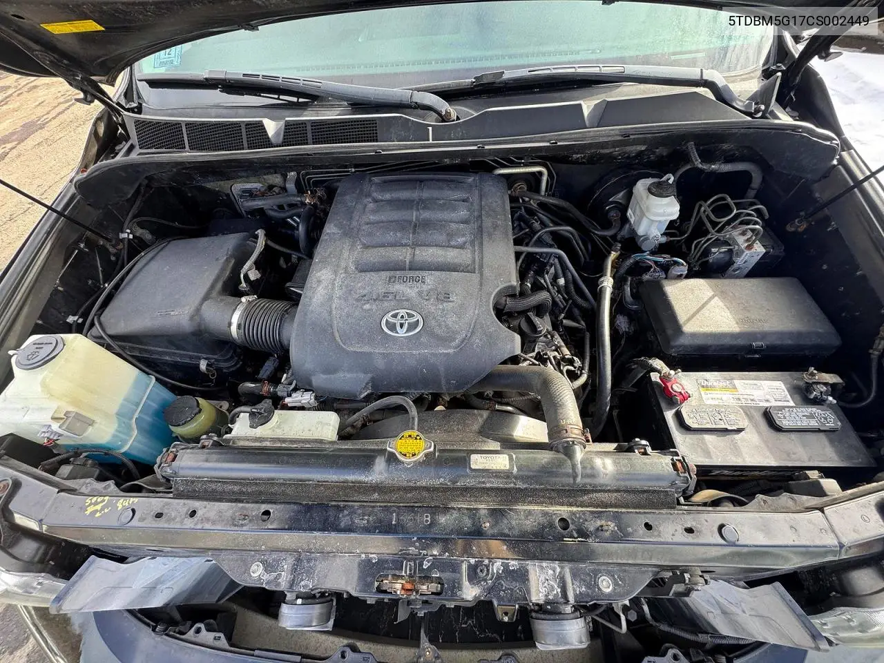2012 Toyota Sequoia Sr5 VIN: 5TDBM5G17CS002449 Lot: 53979236