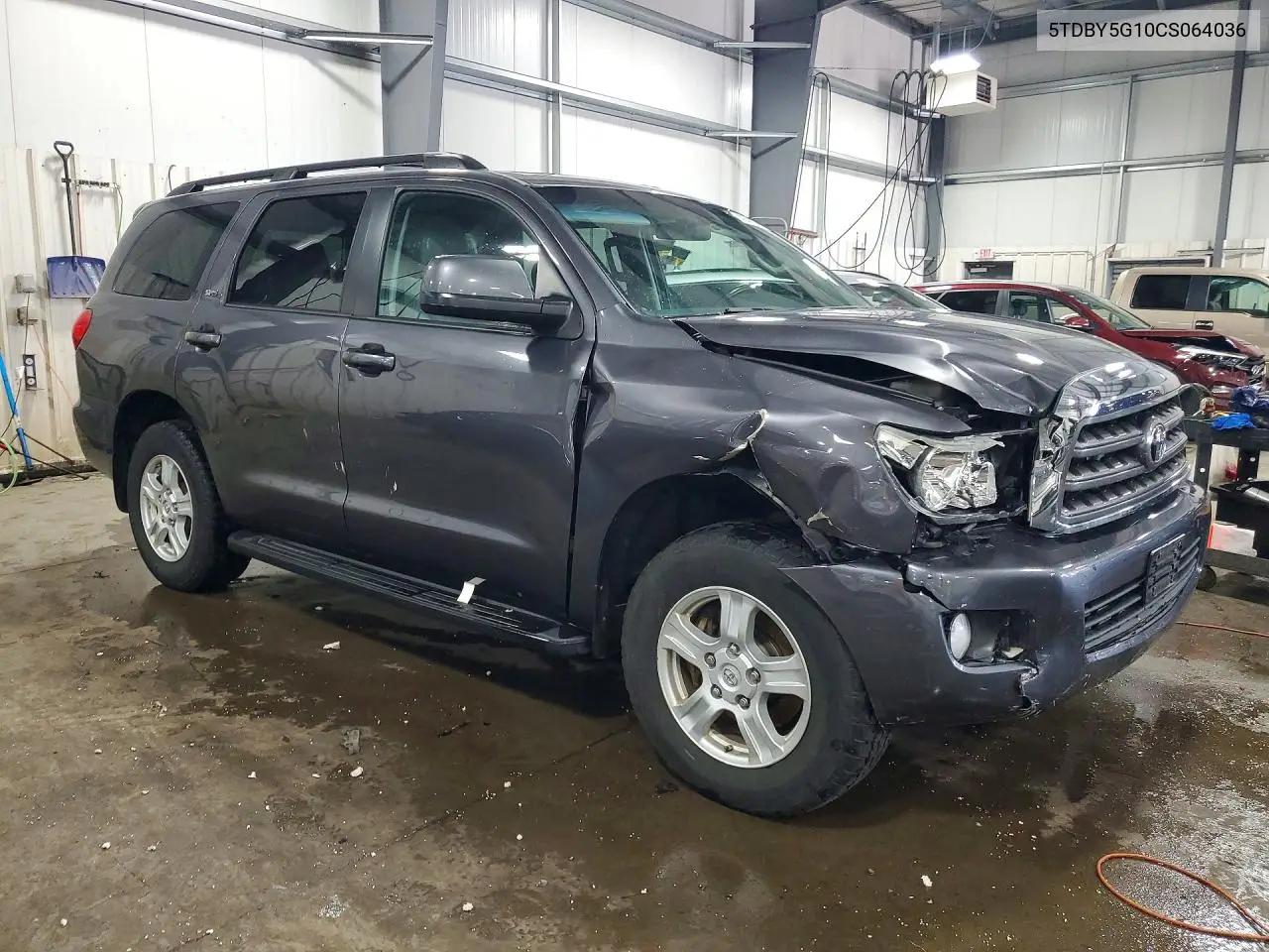 2012 Toyota Sequoia Sr5 VIN: 5TDBY5G10CS064036 Lot: 59258156