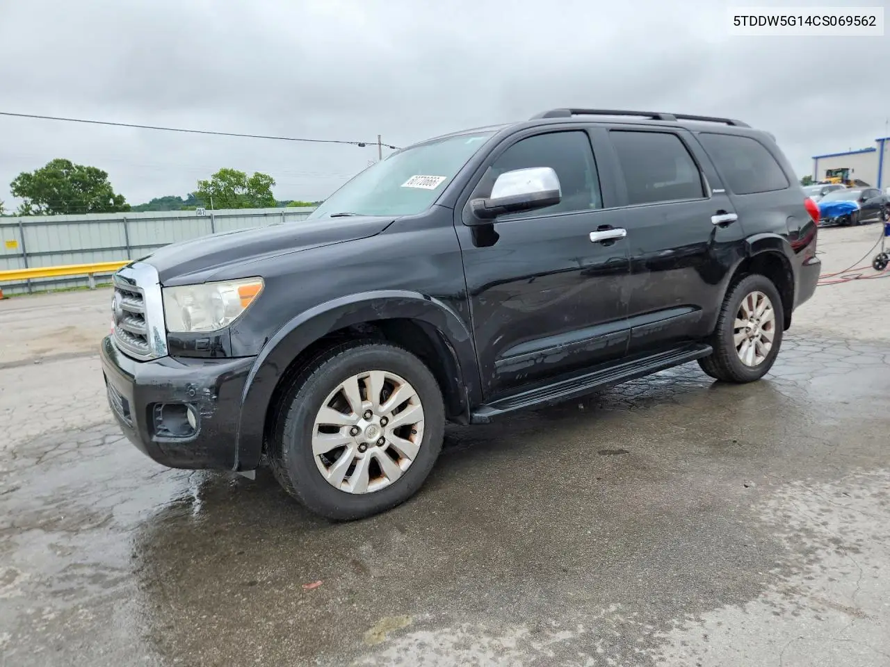 2012 Toyota Sequoia Platinum VIN: 5TDDW5G14CS069562 Lot: 60770666