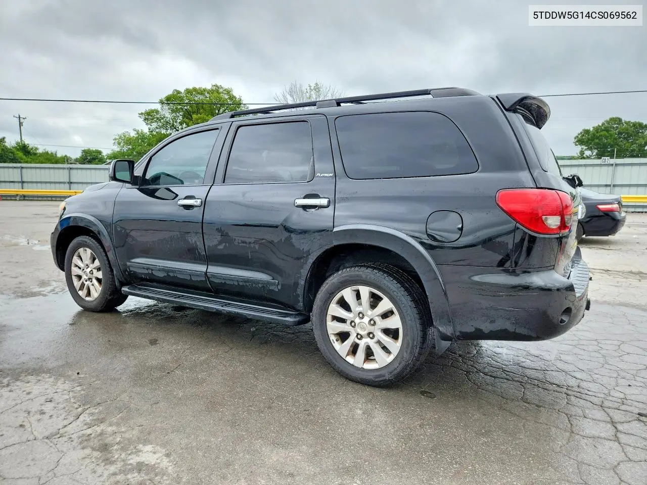 2012 Toyota Sequoia Platinum VIN: 5TDDW5G14CS069562 Lot: 60770666