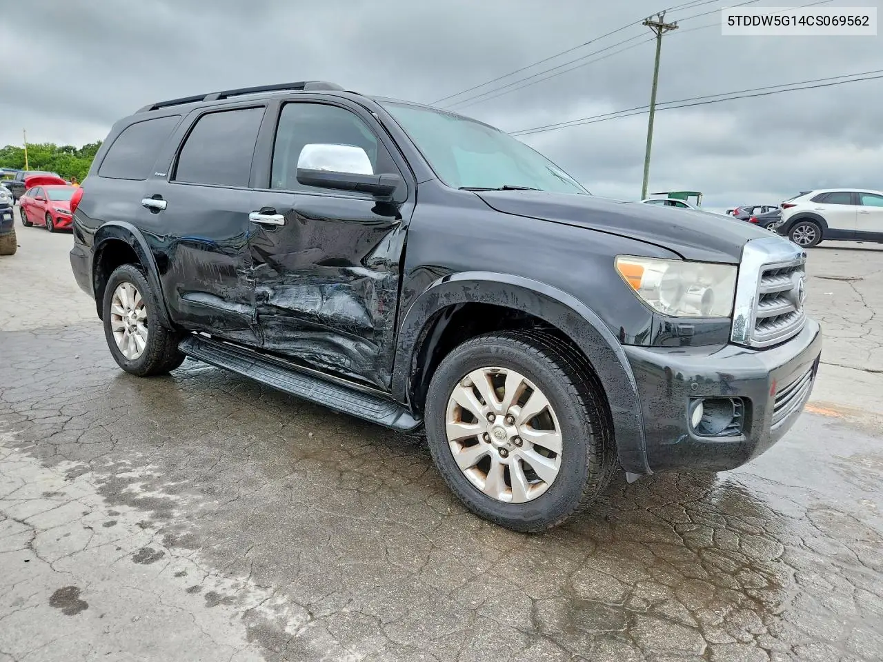 2012 Toyota Sequoia Platinum VIN: 5TDDW5G14CS069562 Lot: 60770666