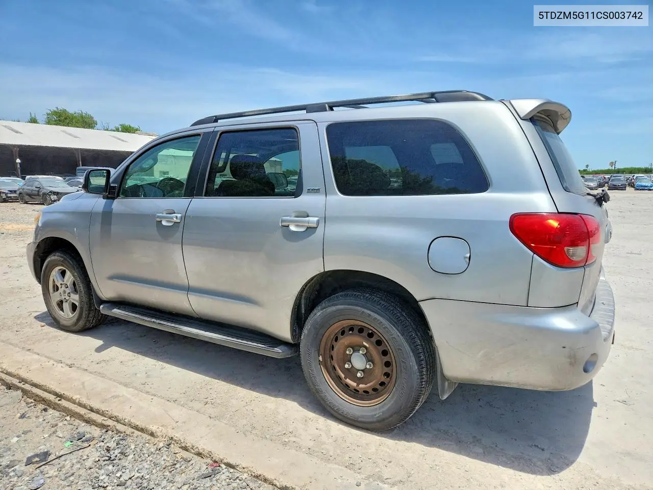 2012 Toyota Sequoia Sr5 VIN: 5TDZM5G11CS003742 Lot: 62053026