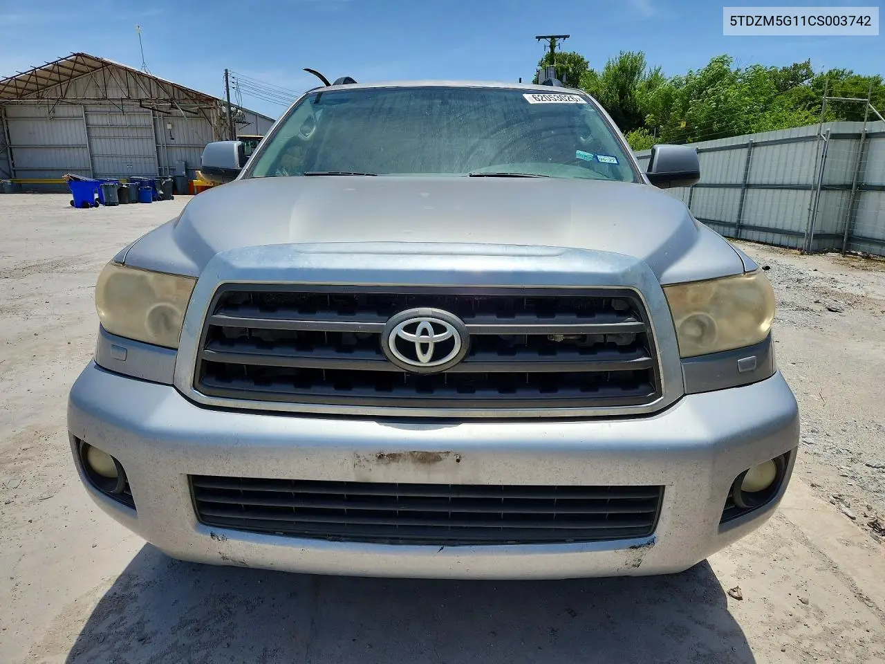 2012 Toyota Sequoia Sr5 VIN: 5TDZM5G11CS003742 Lot: 62053026