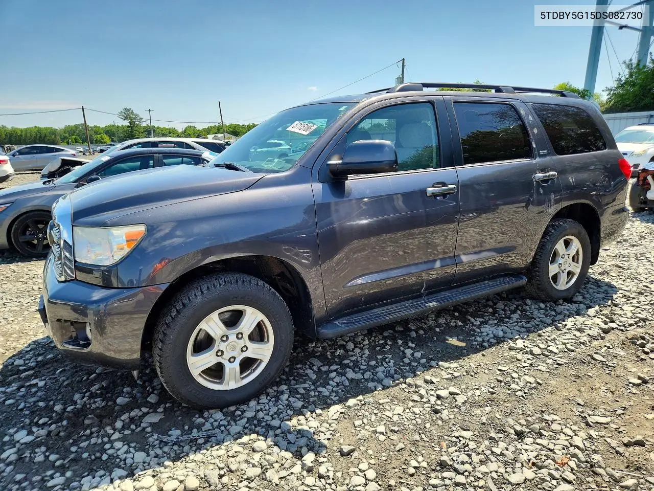 2013 Toyota Sequoia Sr5 VIN: 5TDBY5G15DS082730 Lot: 57115106
