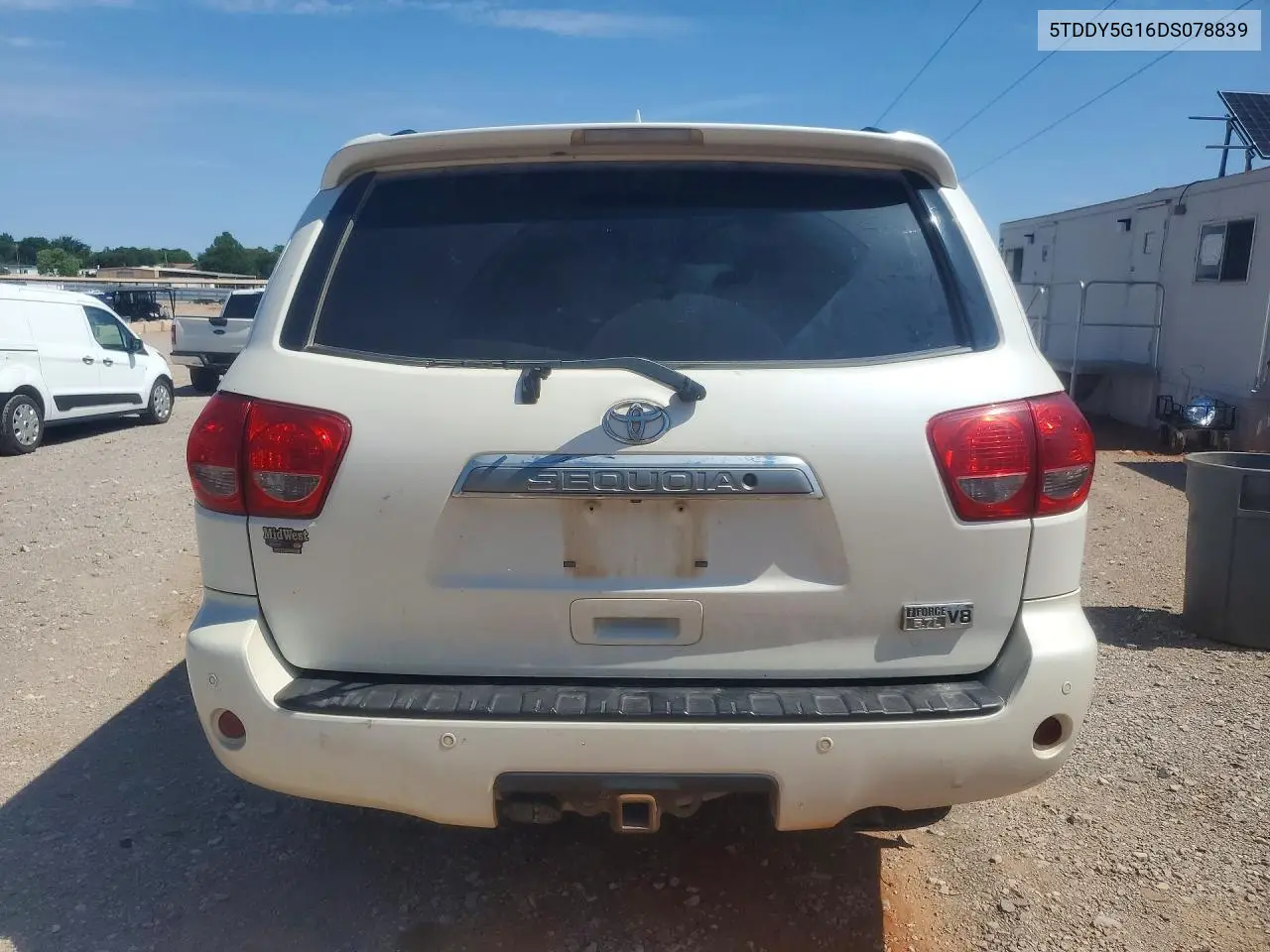 2013 Toyota Sequoia Platinum VIN: 5TDDY5G16DS078839 Lot: 57364346