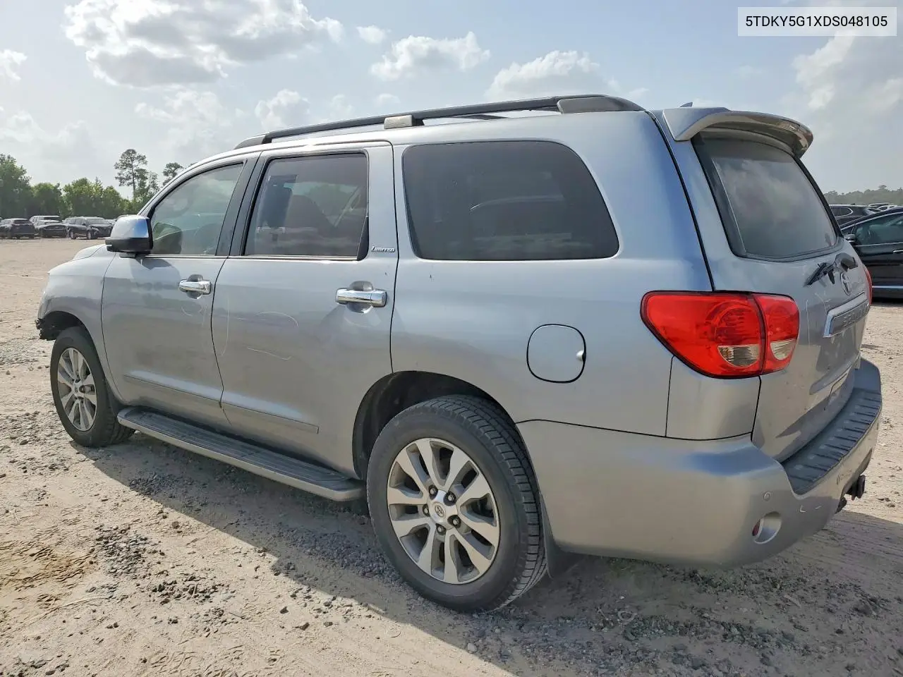 2013 Toyota Sequoia Limited VIN: 5TDKY5G1XDS048105 Lot: 58487706