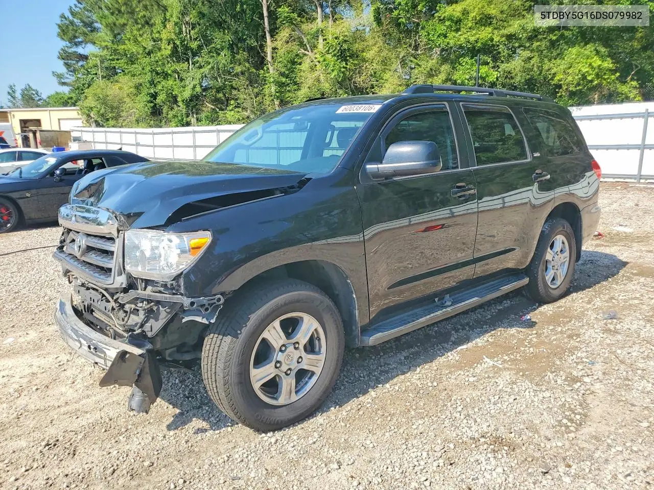2013 Toyota Sequoia Sr5 VIN: 5TDBY5G16DS079982 Lot: 60038106