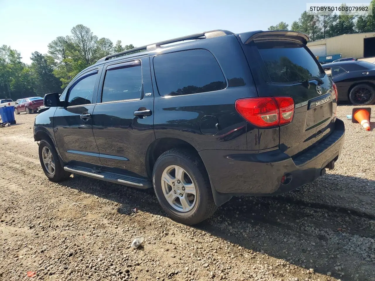 2013 Toyota Sequoia Sr5 VIN: 5TDBY5G16DS079982 Lot: 60038106