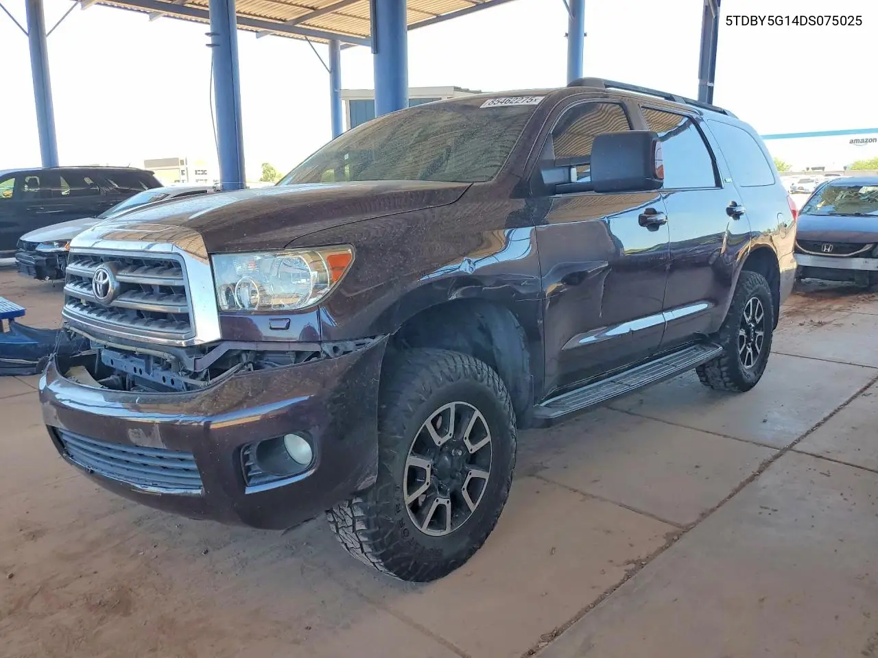 2013 Toyota Sequoia Sr5 VIN: 5TDBY5G14DS075025 Lot: 85462275