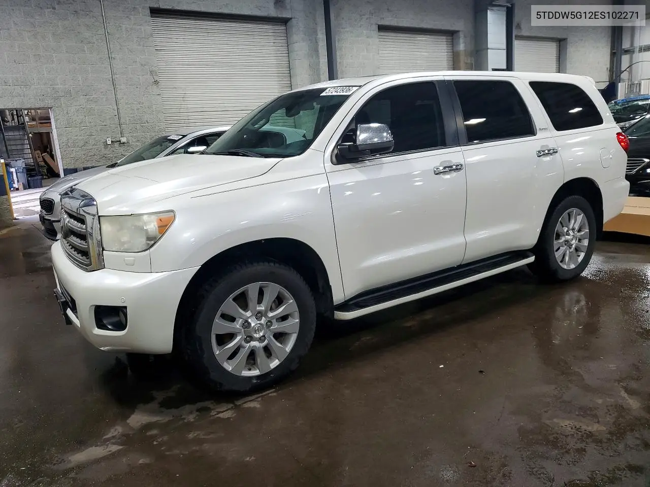 2014 Toyota Sequoia Platinum VIN: 5TDDW5G12ES102271 Lot: 57243936