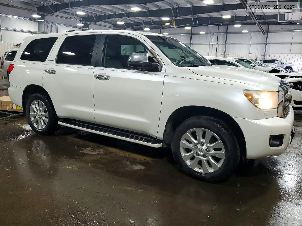 2014 Toyota Sequoia Platinum VIN: 5TDDW5G12ES102271 Lot: 57243936