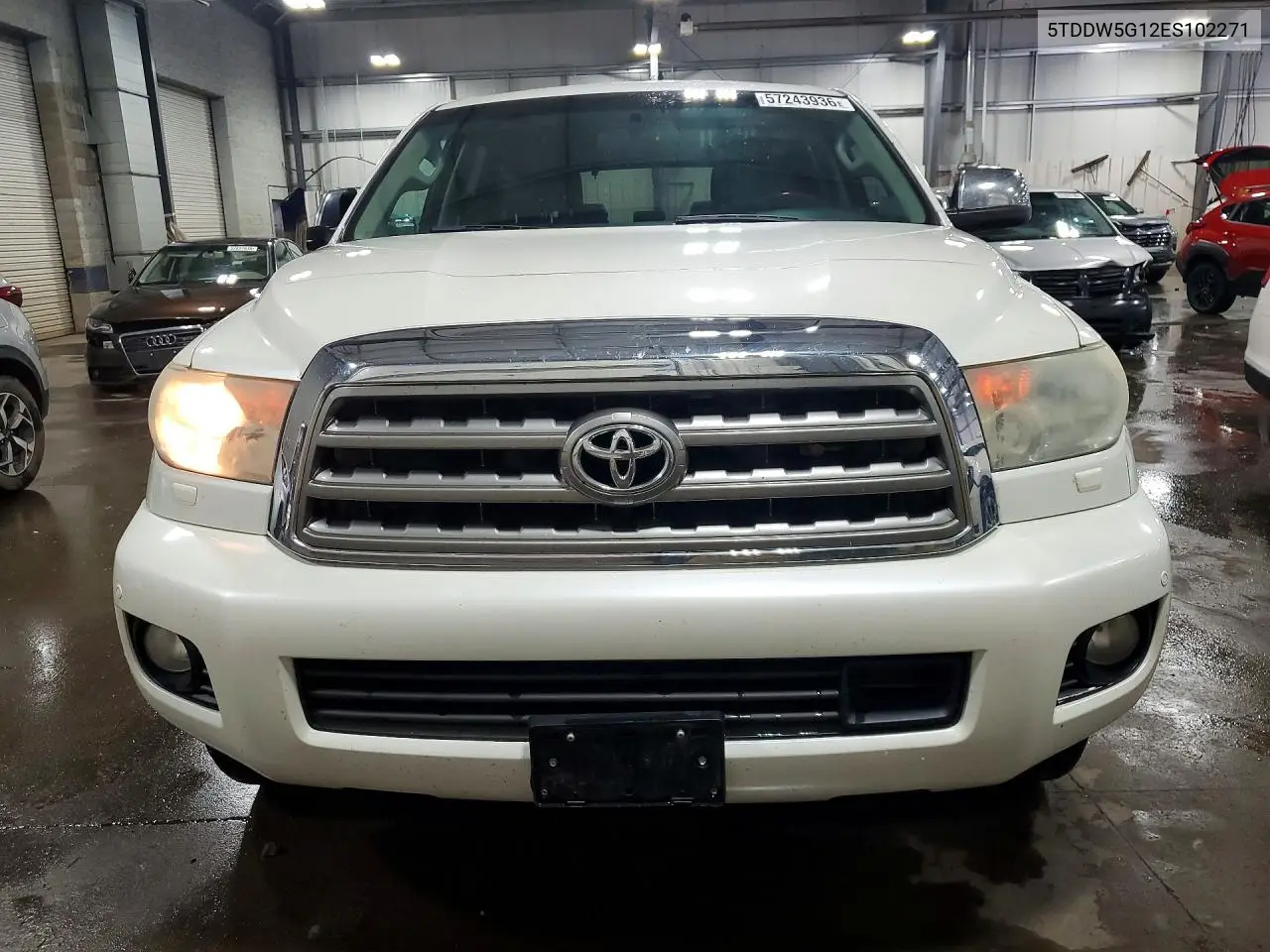 2014 Toyota Sequoia Platinum VIN: 5TDDW5G12ES102271 Lot: 57243936